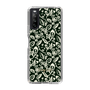 Slim Protection Case［ Ungrid - FlowerPrint - Black ］