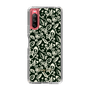 Slim Protection Case［ Ungrid - FlowerPrint - Black ］