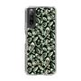 Slim Protection Case［ Ungrid - FlowerPrint - Black ］