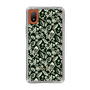 Slim Protection Case［ Ungrid - FlowerPrint - Black ］