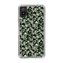 Slim Protection Case［ Ungrid - FlowerPrint - Black ］