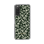 Slim Protection Case［ Ungrid - FlowerPrint - Black ］