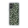 Slim Protection Case［ Ungrid - FlowerPrint - Black ］