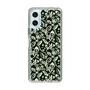 Slim Protection Case［ Ungrid - FlowerPrint - Black ］