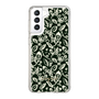 Slim Protection Case［ Ungrid - FlowerPrint - Black ］