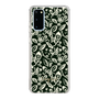 Slim Protection Case［ Ungrid - FlowerPrint - Black ］