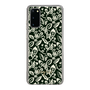Slim Protection Case［ Ungrid - FlowerPrint - Black ］