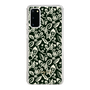 Slim Protection Case［ Ungrid - FlowerPrint - Black ］