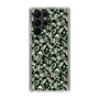 Slim Protection Case［ Ungrid - FlowerPrint - Black ］