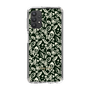 Slim Protection Case［ Ungrid - FlowerPrint - Black ］