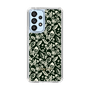 Slim Protection Case［ Ungrid - FlowerPrint - Black ］