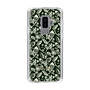 Slim Protection Case［ Ungrid - FlowerPrint - Black ］