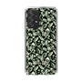 Slim Protection Case［ Ungrid - FlowerPrint - Black ］