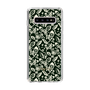 Slim Protection Case［ Ungrid - FlowerPrint - Black ］