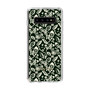 Slim Protection Case［ Ungrid - FlowerPrint - Black ］