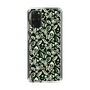 Slim Protection Case［ Ungrid - FlowerPrint - Black ］