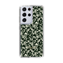 Slim Protection Case［ Ungrid - FlowerPrint - Black ］