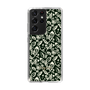 Slim Protection Case［ Ungrid - FlowerPrint - Black ］