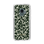Slim Protection Case［ Ungrid - FlowerPrint - Black ］