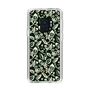 Slim Protection Case［ Ungrid - FlowerPrint - Black ］