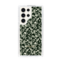 Slim Protection Case［ Ungrid - FlowerPrint - Black ］