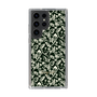 Slim Protection Case［ Ungrid - FlowerPrint - Black ］