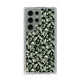 Slim Protection Case［ Ungrid - FlowerPrint - Black ］