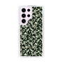 Slim Protection Case［ Ungrid - FlowerPrint - Black ］