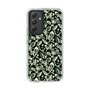 Slim Protection Case［ Ungrid - FlowerPrint - Black ］