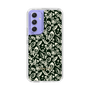 Slim Protection Case［ Ungrid - FlowerPrint - Black ］
