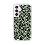 Slim Protection Case［ Ungrid - FlowerPrint - Black ］