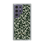 Slim Protection Case［ Ungrid - FlowerPrint - Black ］