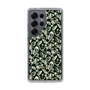 Slim Protection Case［ Ungrid - FlowerPrint - Black ］