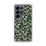 Slim Protection Case［ Ungrid - FlowerPrint - Black ］