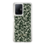 Slim Protection Case［ Ungrid - FlowerPrint - Black ］