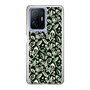 Slim Protection Case［ Ungrid - FlowerPrint - Black ］