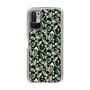 Slim Protection Case［ Ungrid - FlowerPrint - Black ］