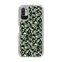 Slim Protection Case［ Ungrid - FlowerPrint - Black ］