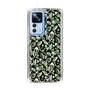 Slim Protection Case［ Ungrid - FlowerPrint - Black ］