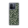 Slim Protection Case［ Ungrid - FlowerPrint - Black ］
