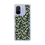 Slim Protection Case［ Ungrid - FlowerPrint - Black ］