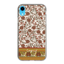 Slim Protection Case［ Ungrid - VintageFlower - Red ］