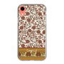 Slim Protection Case［ Ungrid - VintageFlower - Red ］