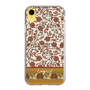 Slim Protection Case［ Ungrid - VintageFlower - Red ］