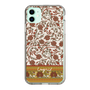 Slim Protection Case［ Ungrid - VintageFlower - Red ］
