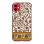 Slim Protection Case［ Ungrid - VintageFlower - Red ］