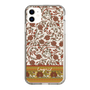 Slim Protection Case［ Ungrid - VintageFlower - Red ］