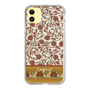 Slim Protection Case［ Ungrid - VintageFlower - Red ］