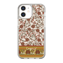 Slim Protection Case［ Ungrid - VintageFlower - Red ］