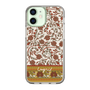 Slim Protection Case［ Ungrid - VintageFlower - Red ］